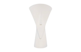 Phillips Collection Cycladic Head, Sculpture, Triangle White Stone Accent