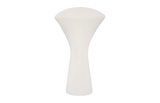 Phillips Collection Cycladic Head, Sculpture, Triangle White Stone Accent