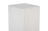 Phillips Collection String Theory Pedestal White Stone Medium Accent