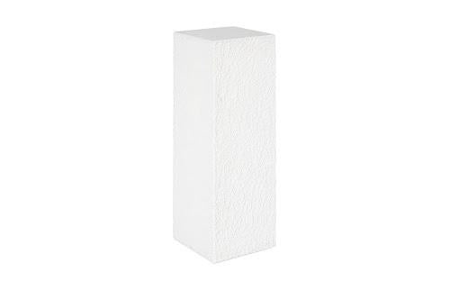 Phillips Collection String Theory Pedestal White Stone Large Accent