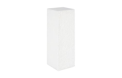 Phillips Collection String Theory Pedestal White Stone Large Accent
