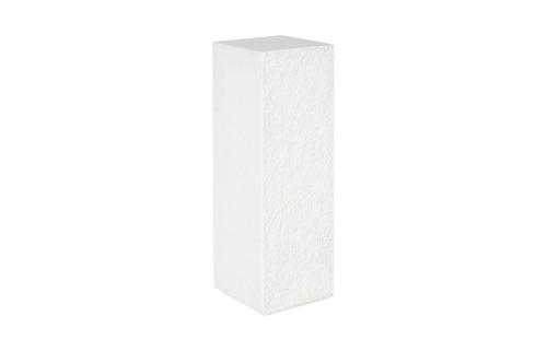 Phillips Collection String Theory Pedestal White Stone Large Accent