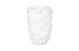 Phillips Collection Drape White Stone Planter