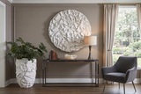 Phillips Collection Drape White Stone Planter