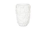 Phillips Collection Drape White Stone Planter