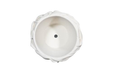 Phillips Collection Drape White Stone Planter