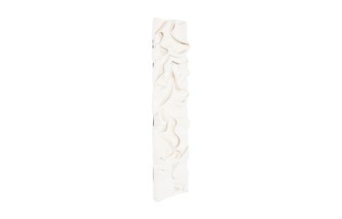 Phillips Collection Drape Wall Art White Stone Accent