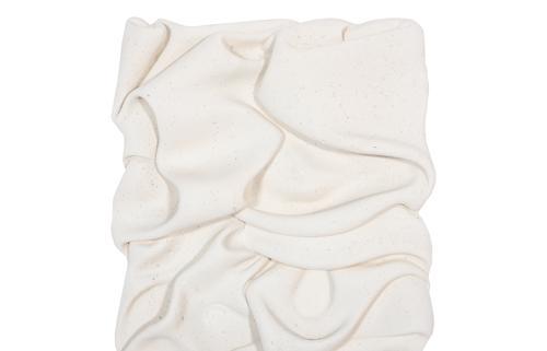 Phillips Collection Drape Wall Art White Stone Accent