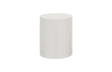 Phillips Collection Groovy , White Stone White Side Table