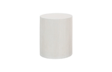 Phillips Collection Groovy , White Stone White Side Table