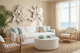 Phillips Collection Groovy , White Stone White Coffee Table