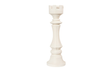 Phillips Collection Rook Chess Sculpture Cast Stone White Accent