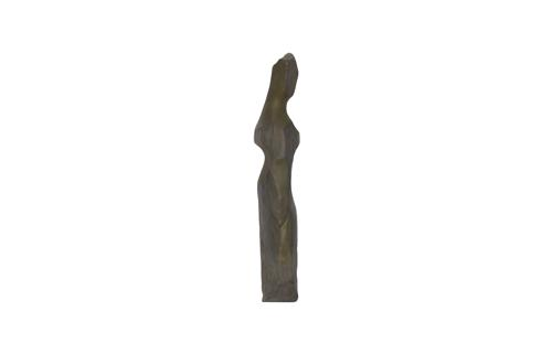 Phillips Collection Cast Women Wall Art, F, Splinter Stone Finish Green Accent