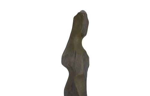 Phillips Collection Cast Women Wall Art, F, Splinter Stone Finish Green Accent