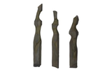 Phillips Collection Cast Women Wall Art, F, Splinter Stone Finish Green Accent