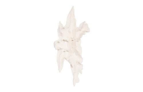 Phillips Collection Cast Carved Root Wall Art White Stone Accent