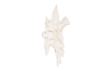 Phillips Collection Contour Cast Root Flower Wall Art White Stone Accent