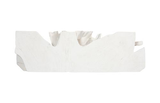 Phillips Collection Contour Cast Root White Stone Console