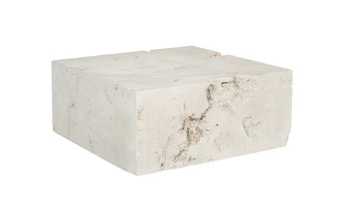 Phillips Collection Formation , Square Roman Stone Coffee Table