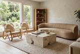Phillips Collection Formation , Square Roman Stone Coffee Table