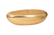 Phillips Collection River Stone , Gold Leaf, Large Gold Coffee Table
