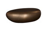 Phillips Collection River Stone Bronze Small Coffee Table