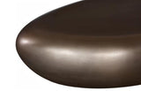 Phillips Collection River Stone Bronze Small Coffee Table