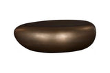 Phillips Collection River Stone Bronze Small Coffee Table