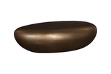 Phillips Collection River Stone Bronze Large Coffee Table