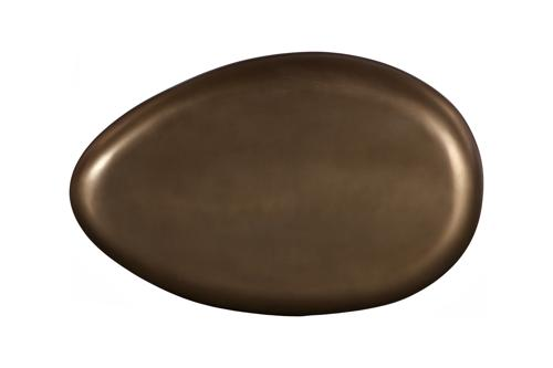 Phillips Collection River Stone Bronze Large Coffee Table