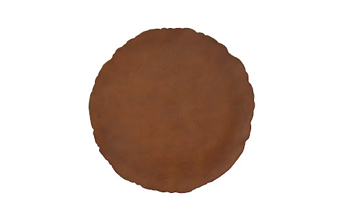 Phillips Collection Cast Oil Drum Wall Discs Resin Rust Finish Set of 4 Wall Art