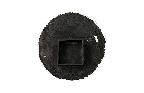 Phillips Collection Cast Oil Drum Wall Discs Resin Rust Finish Set of 4 Wall Art