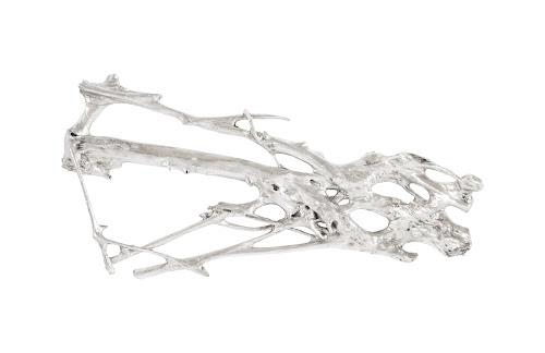 Phillips Collection Root Wall Art Large Silver Leaf Accent