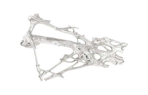 Phillips Collection Root Wall Art Large Silver Leaf Accent