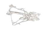 Phillips Collection Root Wall Art Large Silver Leaf Accent