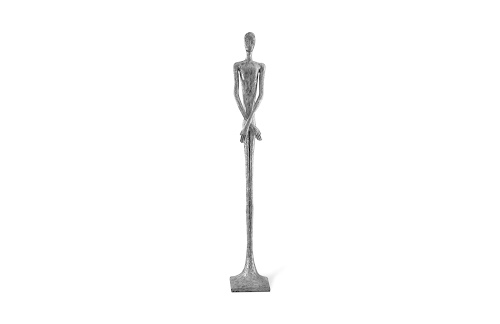 Phillips Collection Lloyd Sculpture Resin Silver Leaf Accent