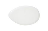 Phillips Collection River Stone , Gel Coat White, Large White Coffee Table