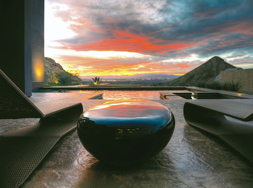 Phillips Collection River Stone , Gel Coat Black, Small Black Coffee Table