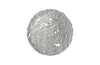 Phillips Collection Molten Wall Disc Medium Silver Leaf Accent