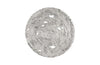 Phillips Collection Molten Wall Disc Large Silver Leaf Accent