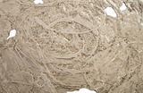 Phillips Collection Molten Wall Disc Large Silver Leaf Accent