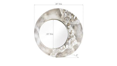Phillips Collection Mercury Silver Leaf Mirror