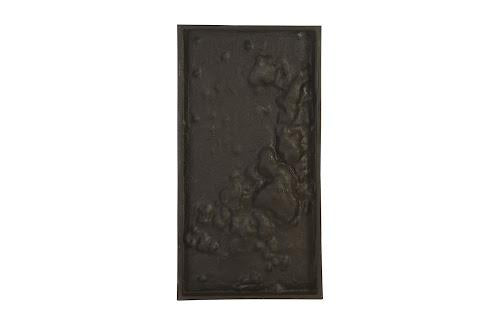 Phillips Collection Splotch Wall Art Rectangle Silver Leaf Accent