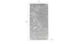 Phillips Collection Splotch Wall Art Rectangle Silver Leaf Accent