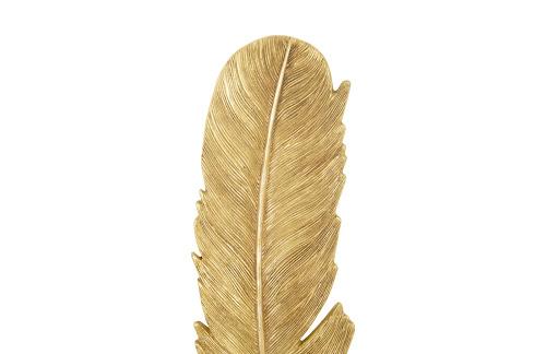 Phillips Collection Feathers Wall Art Large Gold Leaf Set of 2 Accent