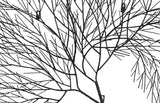 Phillips Collection Wire Tree Rectangular Metal Black Wall Art