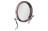 Phillips Collection Atlas Chamcha Wood Natural Metal Mirror
