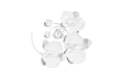 Phillips Collection Orchid Sprig Wall Art Small Metal White Accent