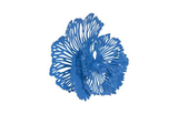 Phillips Collection Flower Wall Art Small Blue Metal Accent