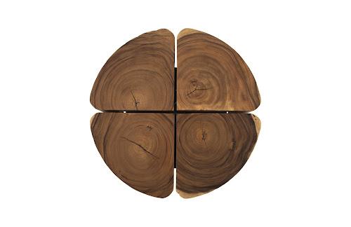 Phillips Collection Clover Natural Coffee Table